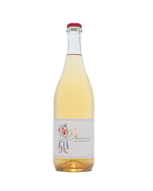 Amico Frizz, Riesling, Chardonnay - Pet Nat Sparkling White Wine - 750ml