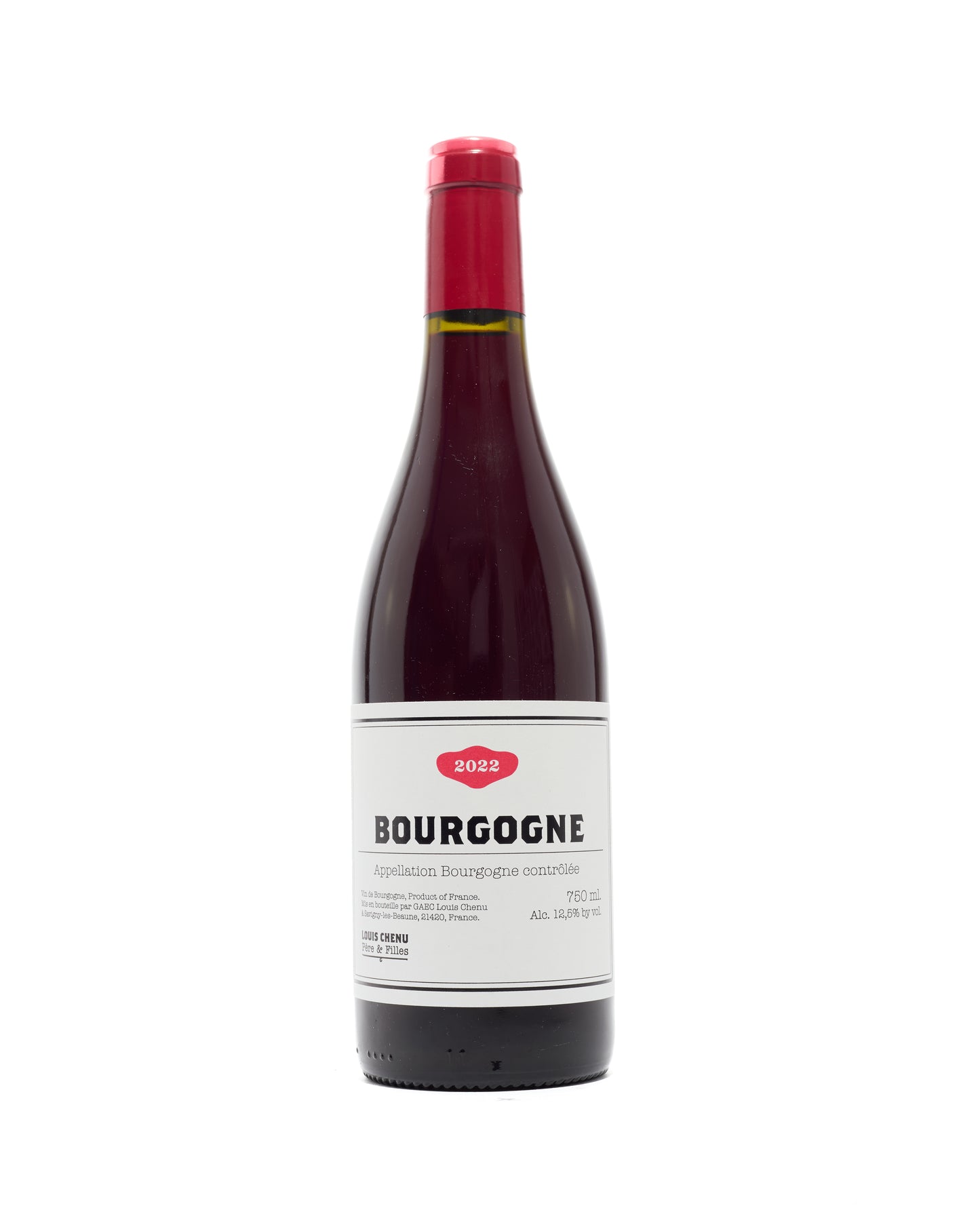 Bourgogne Rouge, Pinot Noir, 2022