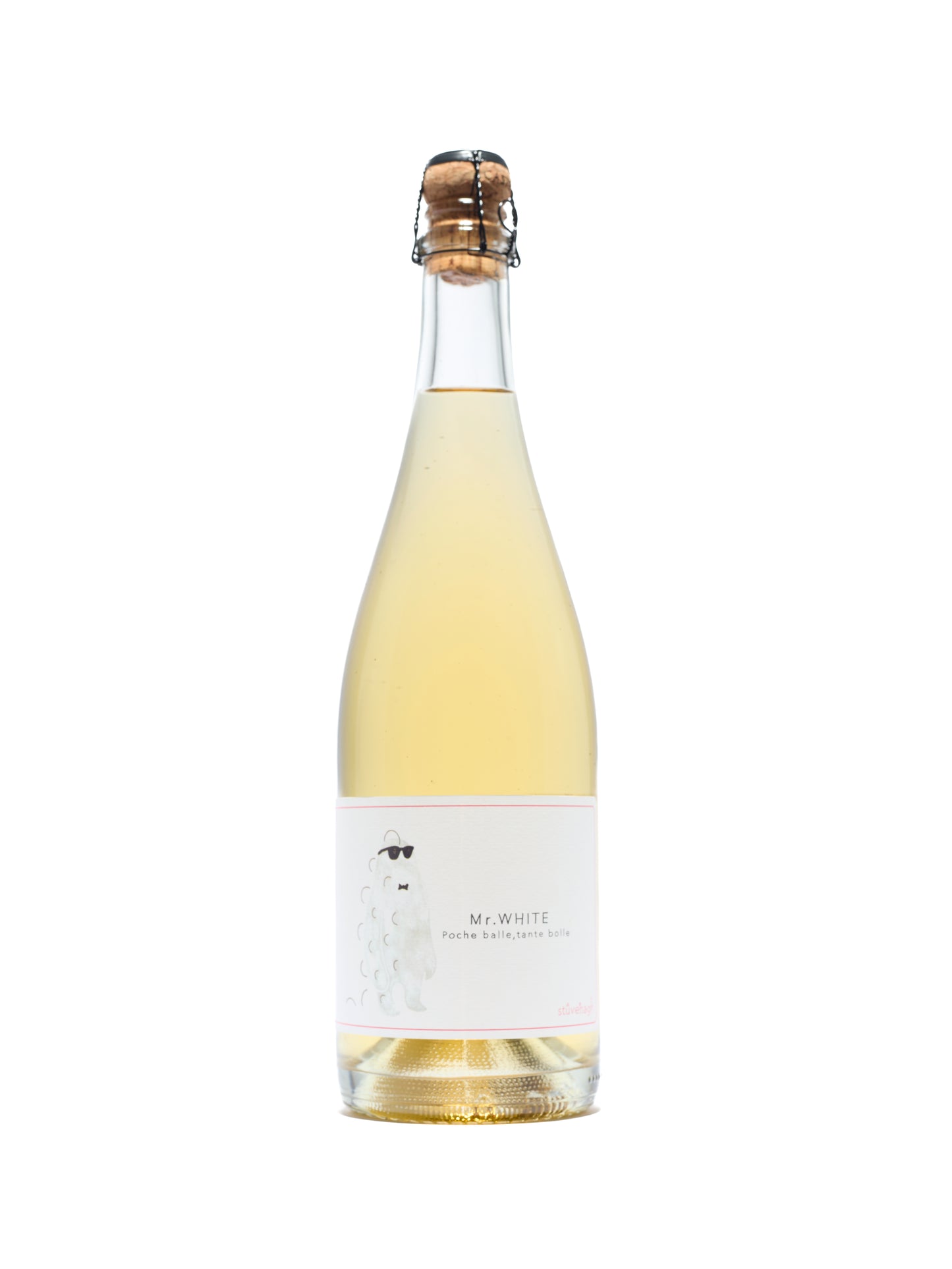 Mr White, Riesling, Chardonnay - Spumante Sparkling White Wine - 750ml