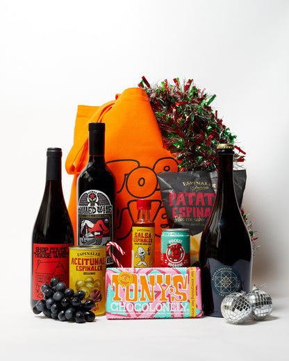 Natural Wine Christmas Hamper - The Best Xmas Hamper on Earth - x9 items included